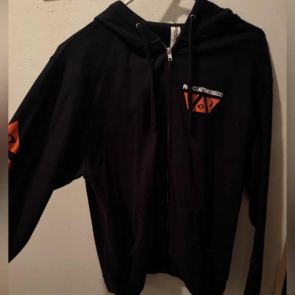 Panic At The Disco Zip Up Sweater